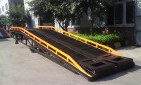 New-Design-of-Mobile-Loading-Ramp-for-Container- Abtin Door - درب فست - درب پر سرعت PVC - سکوی بارگیری - داک لولر - مینی داک لولر - درب سکشنال - کرکره