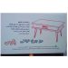 میز چرخ خیاطی تاشو (فروش ویژه)