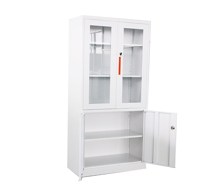 Half glass library