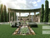 طراحی باغ عروسی با ویرا طرح اسپرلوس