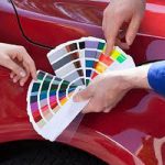 آموزش ترکیب رنگ خودرو یزد