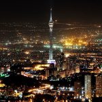 -زیبا-از-برج-میلاد-و-تهران-در-شب