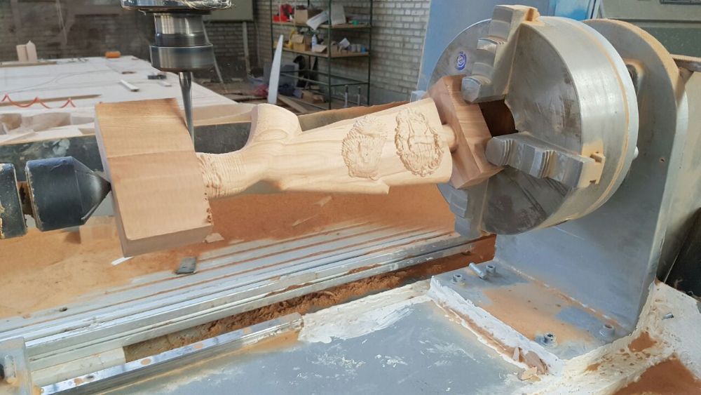 cnc چوب