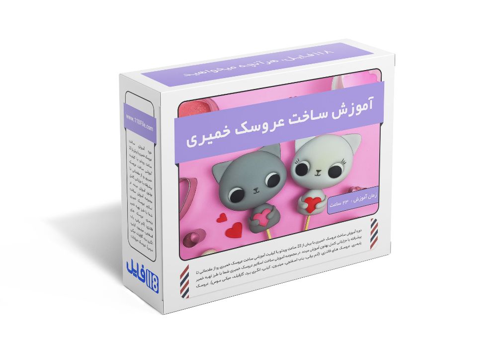158.آموزش ساخت عروسک خمیری