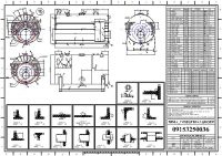 نقشه دیگ بخارsteam boiler map