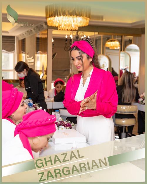 تاتو رژ لب دائم با غزل زرگریان با تکنیک های تخصصی