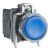 XB4BW36B5-Illuminated-push-button-metal-flush-blue-Ø22-spring-return-1-NO-1-NC-24-V-AC-DC