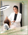 اسکالپ سر توسط استاد غزل زرگریان با بروزترین تکنیکها