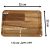 ظرف چوبی سرو استیک گوشت (طرح استاندارد) - تصویر1