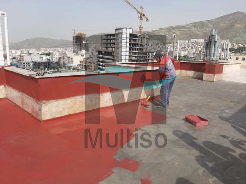 عایقکاری پشت بام سیمانی