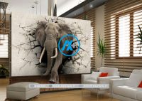 کاغذ دیواری سه بعدی