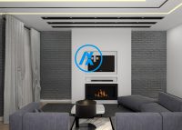 دکور دیوار تلویزیون با کناف
