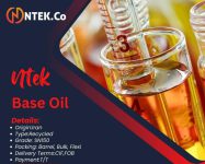 فروش و صادرات انواع روغن پایه(Base Oil) دولتی و خصوصی