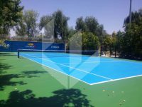 ساخت زمین تنیس هاردکورت در اصفهان