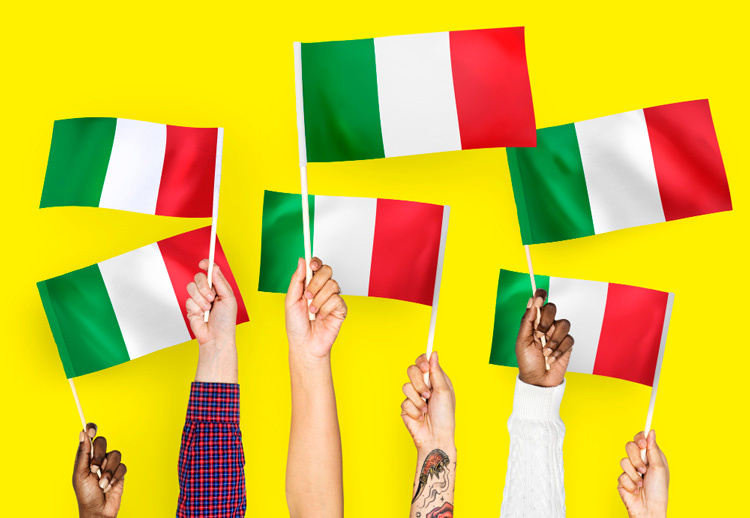 hands-waving-flags-italy