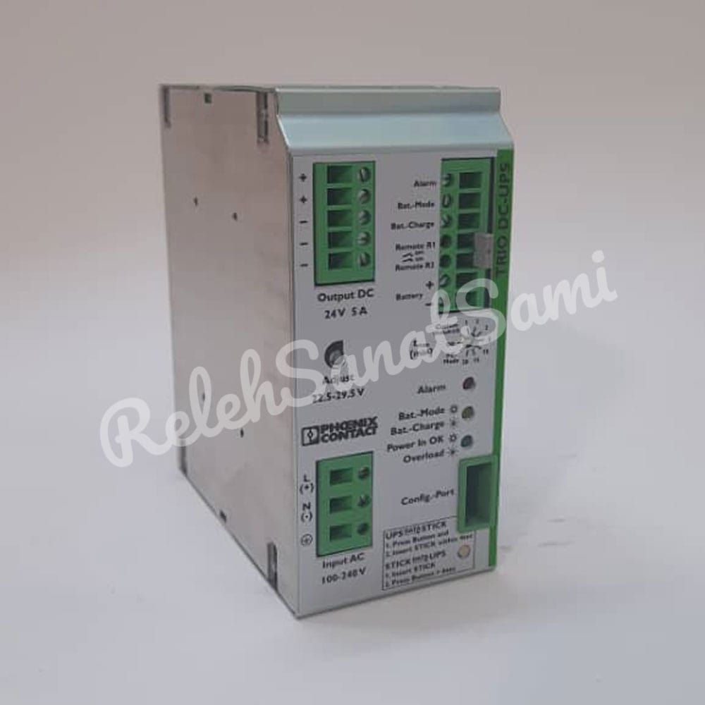TRIO-UPS 1AC 24DC 5 - Uninterruptible power supply 2866611 phoenix contact فونیکس کنتاکت رله صنعت سامی (4)