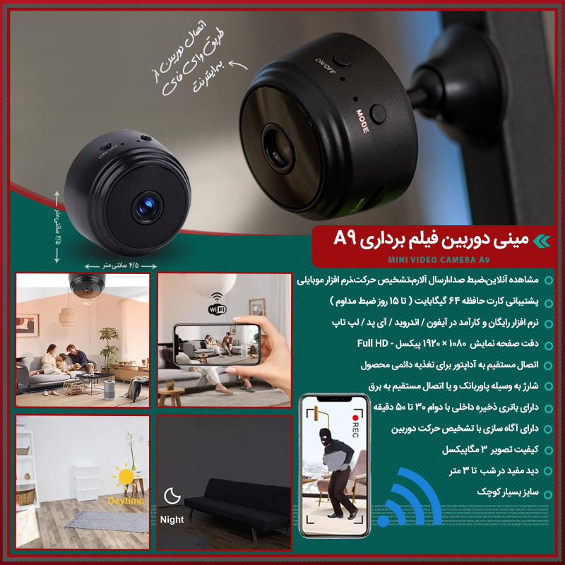 MINI VIDEO CAMERA A9800