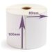 لیبل PVC با ابعاد 100 × 80 میلی متر