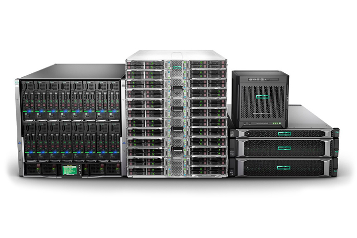 پشتیبانی سرورهای hpe