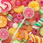 رنگ خوراکی و طبیعی در آبنبات و انواع شیرینی‌جات