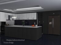 طراحی و مدلسازی آشپزخانه
