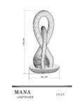 drawing mana lampshade