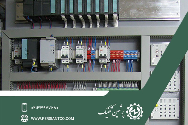 اجزای اصلی تابلو برق PLC
