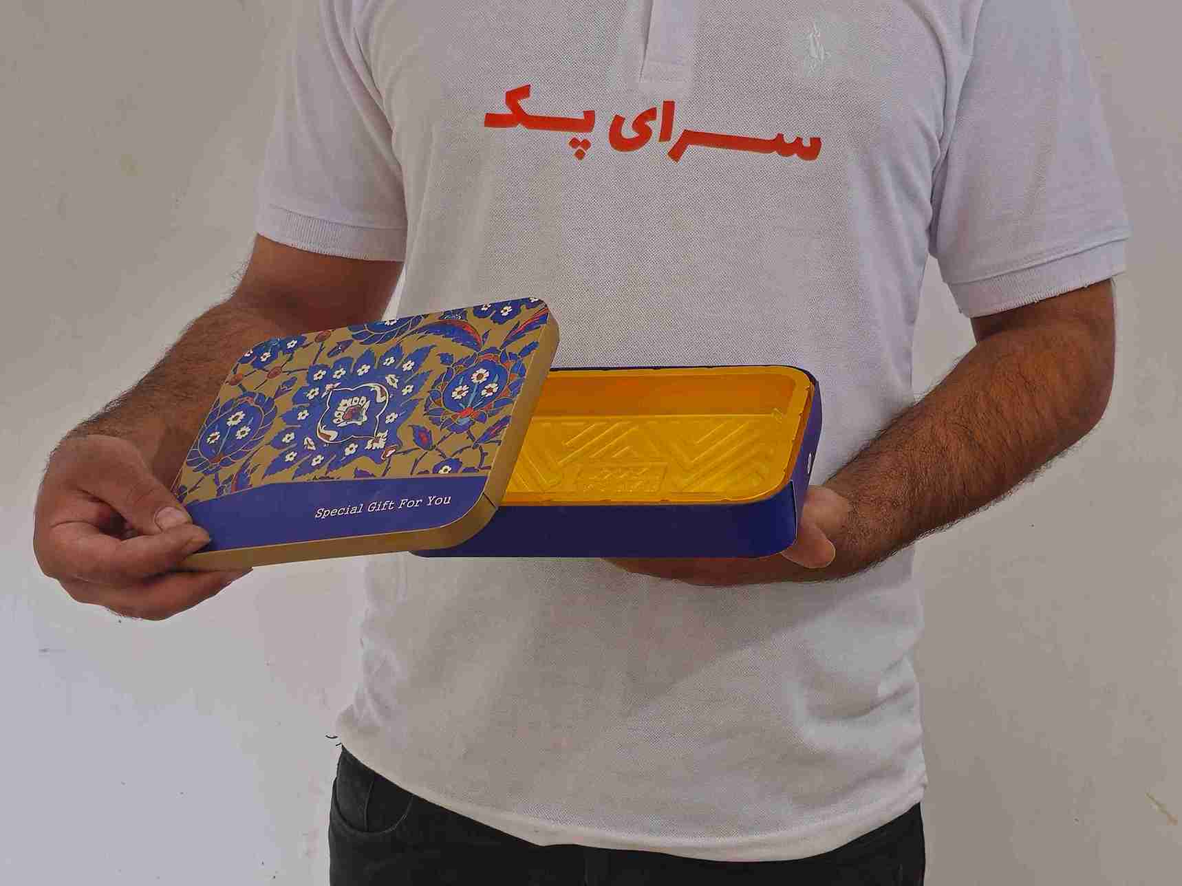 جعبه طرح کاشی باز