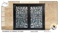 جدیدترین طرح درب فلزی لیزری پیش ساخته لاکچری
